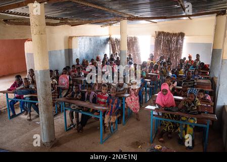 Nicolas Remene / le Pictorium - déplacement au Mali : personnes déplacées à l'intérieur du pays - 18/2/2021 - Mali / District de Bamako / Bamako - à l'intérieur du pays di Banque D'Images