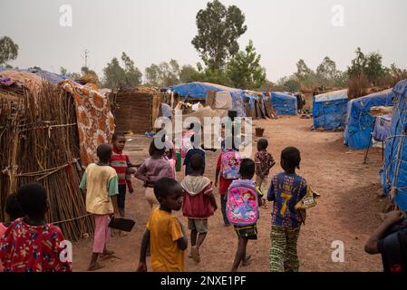 Nicolas Remene / le Pictorium - déplacement au Mali : personnes déplacées à l'intérieur du pays - 18/2/2021 - Mali / District de Bamako / Bamako - à l'intérieur du pays di Banque D'Images