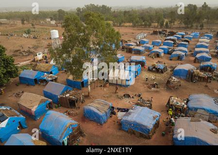 Nicolas Remene / le Pictorium - déplacement au Mali : personnes déplacées à l'intérieur du pays - 18/2/2021 - Mali / District de Bamako / Bamako - à l'intérieur du pays di Banque D'Images