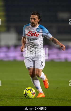 Mario Rui Silva Duarte (Naples) Lors du match italien 'erie A' entre Empoli 0-2 Napoli au stade Carlo Castellani sur 25 février 2023 à Empoli, Italie. (Photo de Maurizio Borsari/AFLO) Banque D'Images