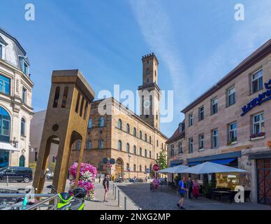 Fürth: Hôtel de ville à Mittelfranken, moyenne-Franconie, Bayern, Bavière, Allemagne Banque D'Images