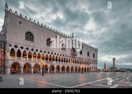 Le Palais des Doges historique à Venise, en Italie. Banque D'Images