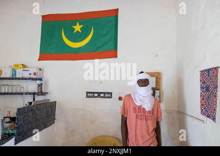 Mauritanie, Chinguetti, restaurant Banque D'Images