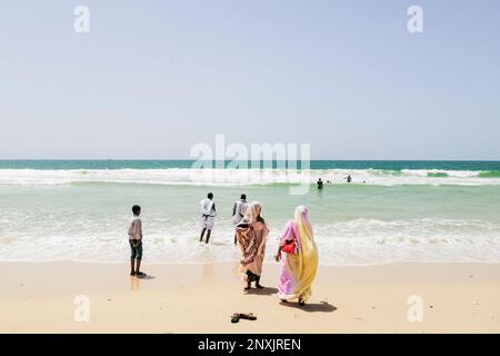 Mauritanie, environs de Nouakchott Banque D'Images