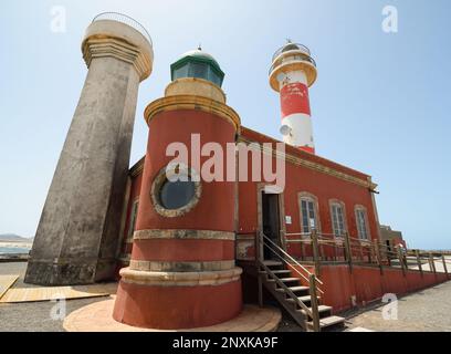 Phare d'El Tostón à El Cotillo, Fuerteventura Banque D'Images