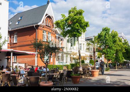 Bad Oeynhausen: Villas, restaurant à Teutoburger Wald, Nordrhein-Westfalen, Rhénanie-du-Nord-Westphalie, Allemagne Banque D'Images