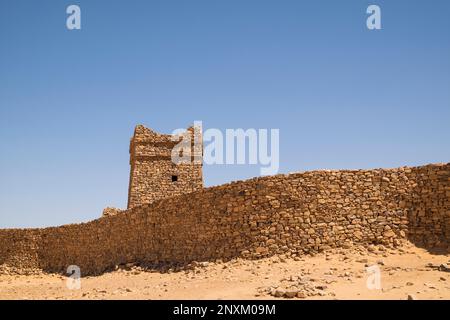 Mauritanie, Ouadane, village du patrimoine mondial Banque D'Images