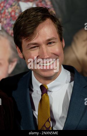 Cologne, Allemagne. 01st mars 2023. L'acteur David Kross vient à la première du film 'The Peacock'. Credit: Henning Kaiser/dpa/Alay Live News Banque D'Images