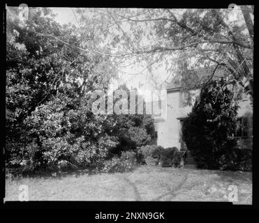 Montevideo, Comté de Hanovre, Virginie. Carnegie Etude de l'architecture du Sud. États-Unis Virginia Hanover County, Gardens. Banque D'Images