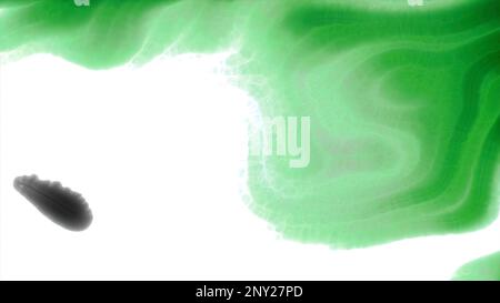 Taches de couleur vive. Mouvement. Arrière-plan clair avec un éclairage lumineux dans l'animation. 4K images de haute qualité Banque D'Images