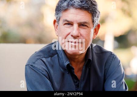 Auteur, éditeur, poète et traducteur Stephen Mitchell. (Photo de Scott London) Banque D'Images