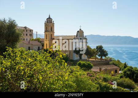 Département de la haute-Corse, Côte Ouest, Département de la Corse-du-Sud, Corse, Mer Méditerranée, France Banque D'Images