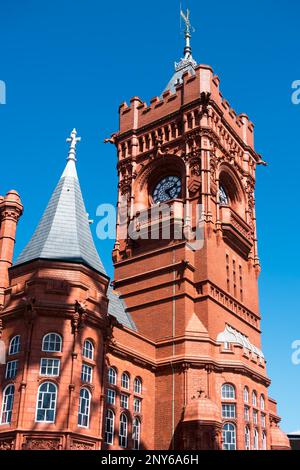 CARDIFF/UK - 27 août : Pierhead Building à Cardiff le 27 août 2017 Banque D'Images