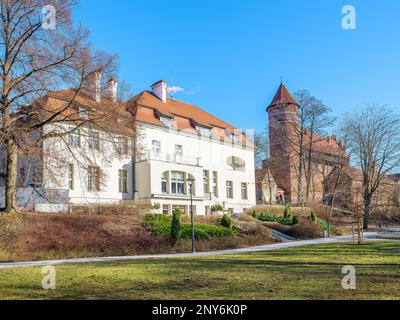 Château du Chapitre Warmien à Olsztyn Banque D'Images