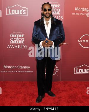 Los Angeles, États-Unis. 01st mars 2023. Omarion arrive aux Prix annuels de l'AAFCA 14th qui se tiennent mercredi au Beverly Wilshire à Beverly Hills, en Californie, au 1 mars 2023. (Photo par Sthanlee B. Mirador/Sipa USA) crédit: SIPA USA/Alay Live News Banque D'Images