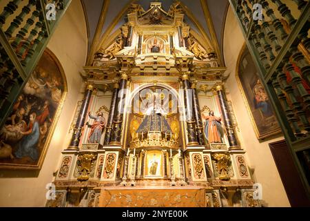 Basilique Cathédrale métropolitaine de Lima, Chapelle latérale, Lima, Pérou Banque D'Images