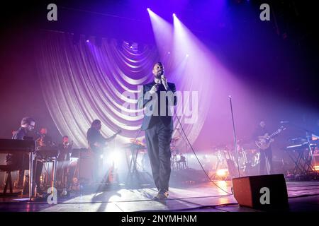 Père John Misty en train de jouer au Cirkus à Stockholm, Suède, on 28 février 2023.photo: Andreas Bardell / Aftonbladet / TT code 2512 Banque D'Images