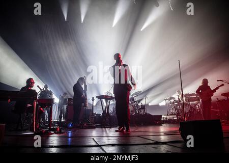 Père John Misty en train de jouer au Cirkus à Stockholm, Suède, on 28 février 2023.photo: Andreas Bardell / Aftonbladet / TT code 2512 Banque D'Images