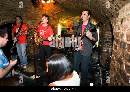 Le Cavern Club. 10 Mathew Street. Liverpool. L'Angleterre. UK Banque D'Images