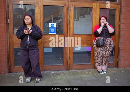 Sur une rue Brighton Banque D'Images