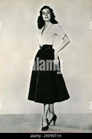 Actrice américaine Elaine Stewart, Etats-Unis 1950s Banque D'Images