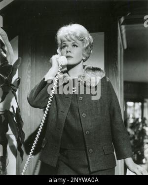 L'actrice américaine Doris Day dans le film Midnight Lace, USA 1960 Banque D'Images