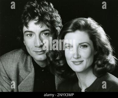 Acteur Martin Short et actrice Annette O'Toole dans le film Cross My Heart, USA 1987 Banque D'Images