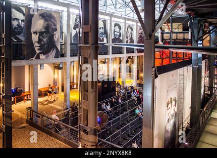 Étonnant Musée de 1944 de Varsovie, Varsovie, Pologne Banque D'Images