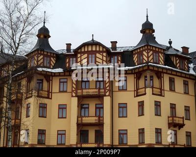 Grandhotel, Starý Smokovec, Ótátrafüred, Slovaquie, Europe Banque D'Images