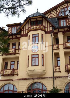 Grandhotel, Starý Smokovec, Ótátrafüred, Slovaquie, Europe Banque D'Images