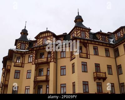 Grandhotel, Starý Smokovec, Ótátrafüred, Slovaquie, Europe Banque D'Images