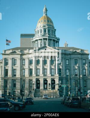 Capitole de l'État du Colorado, Denver, Colorado Banque D'Images