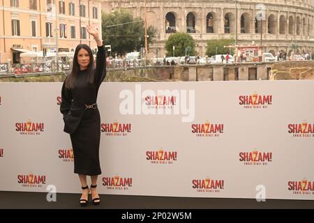 Rome, Italie. 02nd mars 2023. Lucy Liu assiste au photocall du film 'Khazam Furia degli Dei' au Palazzo Manfredi. (Photo de Mario Cartelli/SOPA Images/Sipa USA) crédit: SIPA USA/Alay Live News Banque D'Images