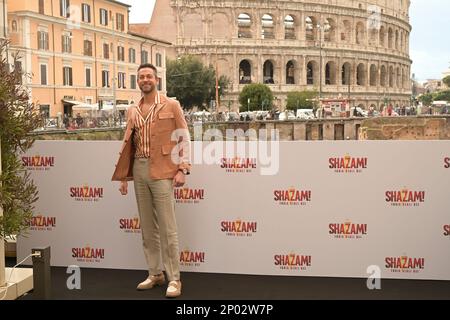 Rome, Italie. 02nd mars 2023. Zachary Levi participe à la séance photo du film 'Stazam Furia degli Dei' au Palazzo Manfredi. (Photo de Mario Cartelli/SOPA Images/Sipa USA) crédit: SIPA USA/Alay Live News Banque D'Images