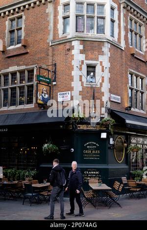 Shakespeare's Head à Soho, Londres Banque D'Images