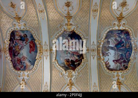 Bergame, Lombardie / Italie - JUIN 26 : Vue intérieure de la cathédrale St Alexandre à Bergame le 26 juin, 2017 Banque D'Images