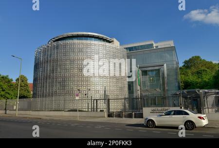 Ambassade Arabie Saoudite, Tiergartenstrasse, Tiergarten, Mitte, Berlin, Allemagne Banque D'Images