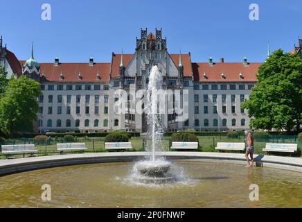 Cour de mariage, Brunnenplatz, Gesundbrunnen, Mitte, Berlin, Allemagne Banque D'Images