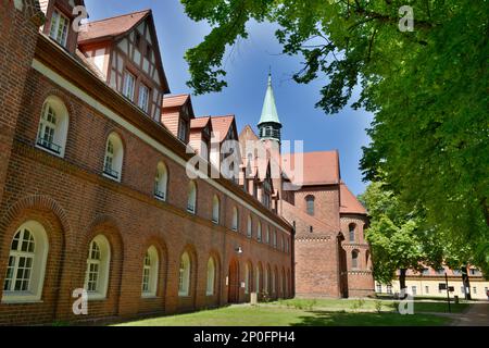 St. Eglise du monastère de Marie, Monastère de Lehnin, Brandebourg, Allemagne Banque D'Images