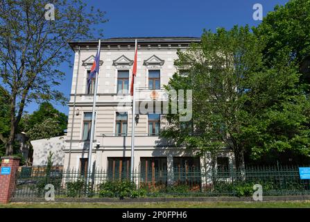 Ambassade Vietnam, Elsenstrasse, Treptow, Treptow-Koepenick, Berlin,Allemagne Banque D'Images