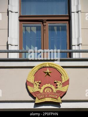 Ambassade Vietnam, Elsenstrasse, Treptow, Treptow-Koepenick, Berlin,Allemagne Banque D'Images