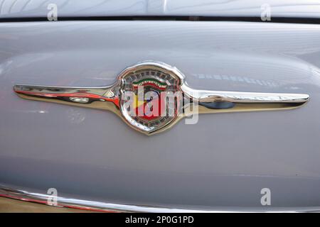 Auto Emblem Abarth, Tuner italien Autotunter, Fiat, Alfa Romeo Banque D'Images
