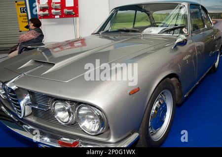 Alfa Romeo Giulia Sprint Speciale, coupé voiture classique, Alfa Romeo 2600 sprint, Bertone design, construit de 1962 à 1966 Banque D'Images