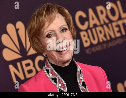 Hollywood, États-Unis, 2 mars 2023, Carol Burnett arrivée sur le tapis rouge de Carol Burnett: 90 ans de rire et d'amour se tiendra à Avalon Hollywood sur 2 mars 2023 à Hollywood, CA. L'offre spéciale NBC sera diffusée sur 26 avril 2023. © Lisa OConnor/AFF-USA.com Banque D'Images