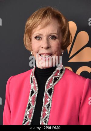 Hollywood, États-Unis, 2 mars 2023, Carol Burnett arrivée sur le tapis rouge de Carol Burnett: 90 ans de rire et d'amour se tiendra à Avalon Hollywood sur 2 mars 2023 à Hollywood, CA. L'offre spéciale NBC sera diffusée sur 26 avril 2023. © Lisa OConnor/AFF-USA.com Banque D'Images