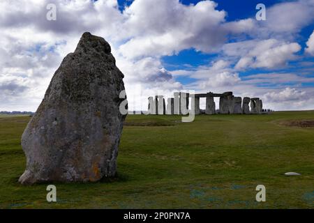 Antique,Archéologie,Archéologique,Archéologue,Beaker,Culture,Amesbury,BC,3000,Stonehenge,Wiltshire,Grande-Bretagne,Britannique,Bluestones, Banque D'Images