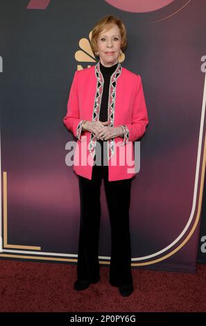 2 mars 2023 - Los Angeles, Californie - Carol Burnett. Carol Burnett : 90 Years of Laughter + Love de NBC, spécial anniversaire organisé à Avalon Hollywood & Bardot à Los Angeles. Banque D'Images