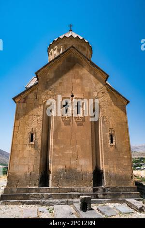 Église Surb Astvatsatsin (1321) près du village d'Areni dans la province de Vayots Dzor, Arménie Banque D'Images