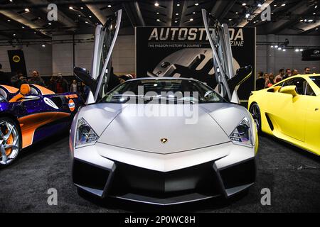 Supercars exposés au Toronto Metro Convention Centre Banque D'Images