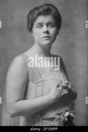 Beecher, Janet, Mlle, photographie de portrait, 1915 mars 1. Banque D'Images